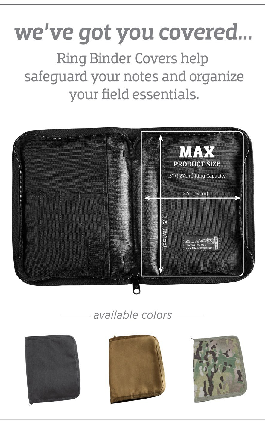 ring binder CORDURA fabric cover